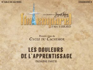 Page titre car, c'est bien un livre, pas un jeu. ;)