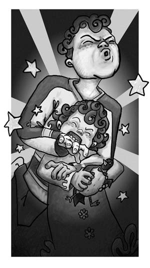 tu me feras pas peur, illustration d'Alexandre Girard